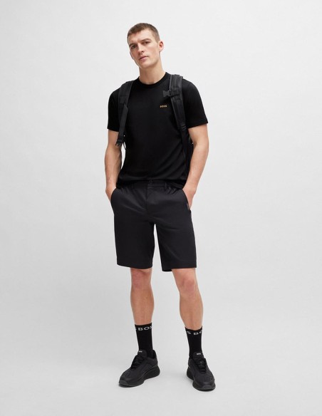 T-SHIRT REGULAR FIT WITH CONTRAST LOGO
