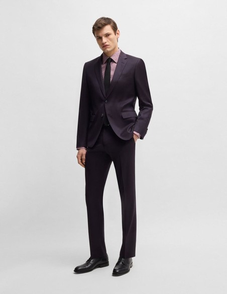ΠΟΥΚΑΜΙΣΟ FLORAL SLIM FIT