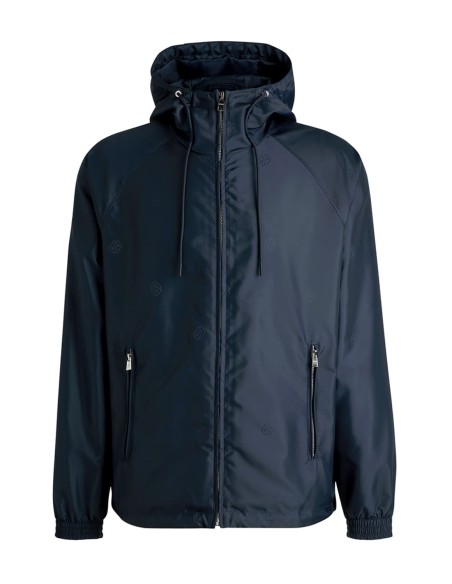 WATER-REPELLENT JACKET WITH DOUBLE B MONOGRAM