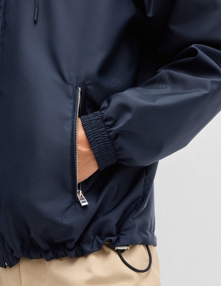 WATER-REPELLENT JACKET WITH DOUBLE B MONOGRAM