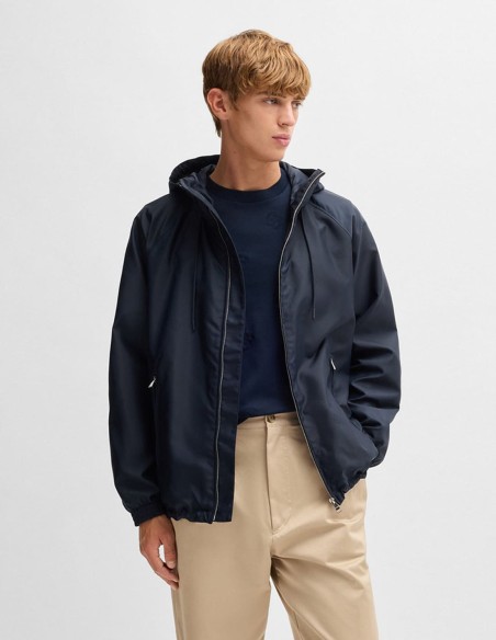 WATER-REPELLENT JACKET WITH DOUBLE B MONOGRAM