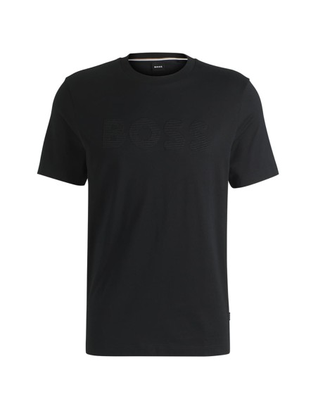 COTTON-JERSEY T-SHIRT WITH LOGO ARTWORK