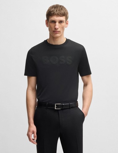 COTTON-JERSEY T-SHIRT WITH LOGO ARTWORK