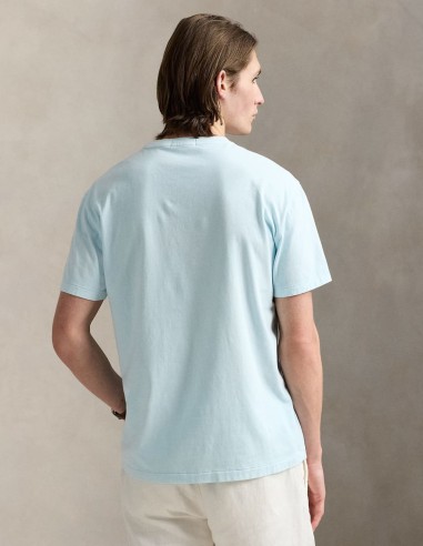 T-SHIRT MINERAL-DYED POCKET CUSTOM FIT