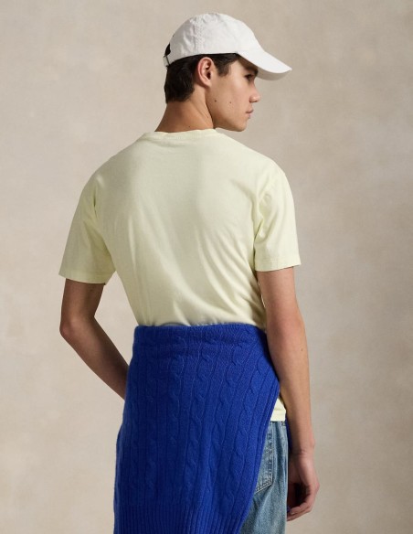 T-SHIRT MINERAL-DYED POCKET CUSTOM FIT