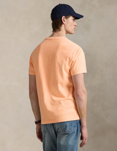 T-SHIRT MINERAL-DYED POCKET CUSTOM FIT