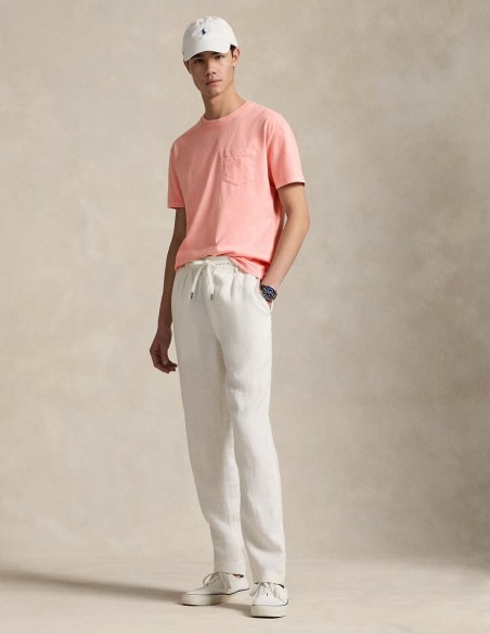 T-SHIRT MINERAL-DYED POCKET CUSTOM FIT