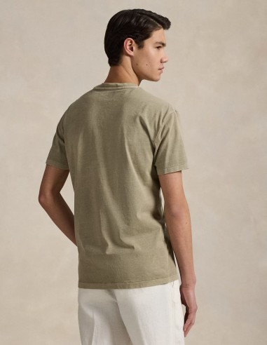 T-SHIRT MINERAL-DYED POCKET CUSTOM FIT