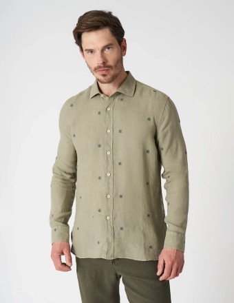 ΠΟΥΚΑΜΙΣΟ ΛΙΝΟ SLIM FIT...