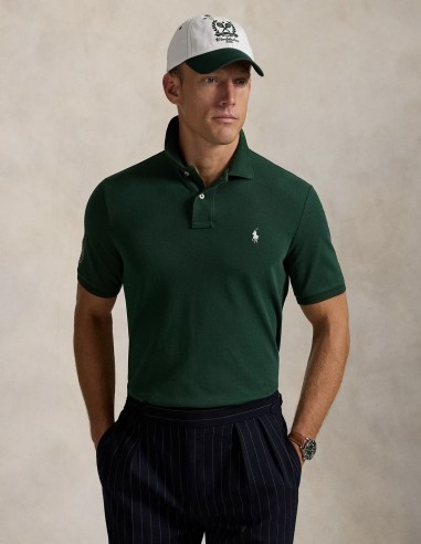 WIMBLEDON CLASSIC FIT MESH POLO SHIRT