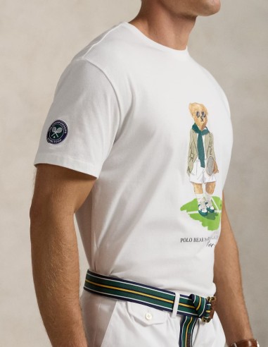 WIMBLEDON CLASSIC FIT POLO BEAR T-SHIRT