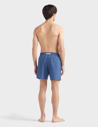 FISH NET WOOL SWIM SHORTS