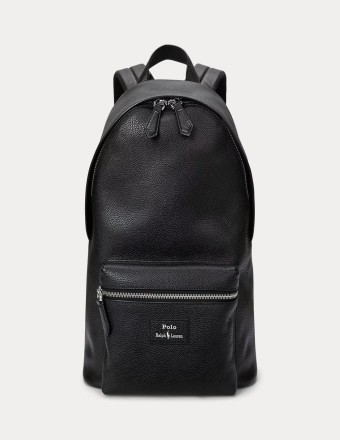 PEBBLED LEATHER BACKPACK