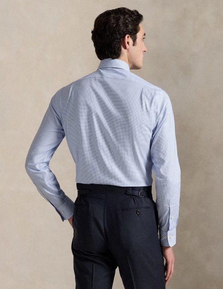 CUSTOM FIT TEXTURED SHIRT