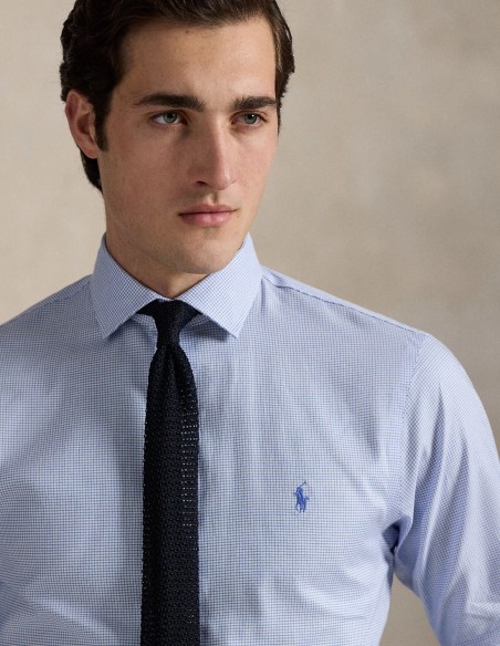 CUSTOM FIT TEXTURED SHIRT