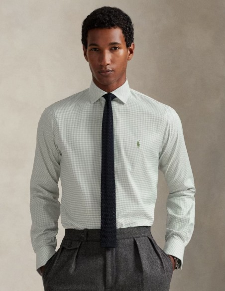 CUSTOM FIT TEXTURED SHIRT