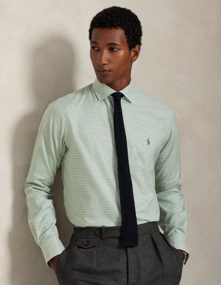 CUSTOM FIT TEXTURED SHIRT