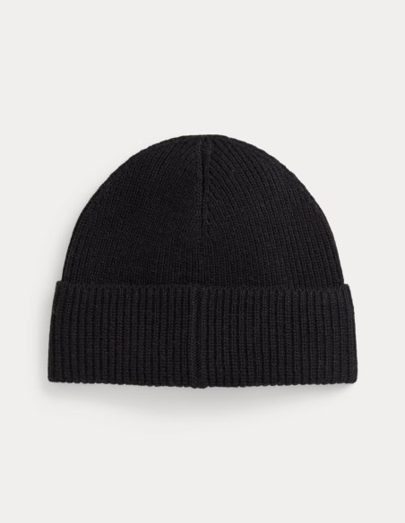 POLO BEAR RIB-KNIT BEANIE