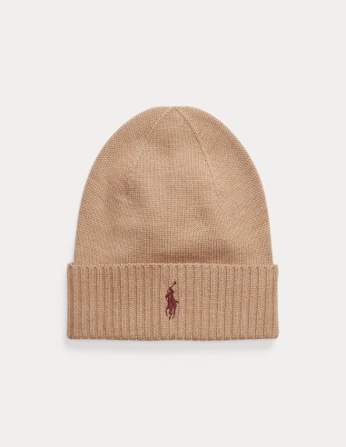 SIGNATURE PONY WOOL BEANIE