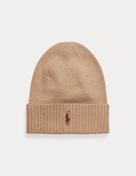 SIGNATURE PONY WOOL BEANIE
