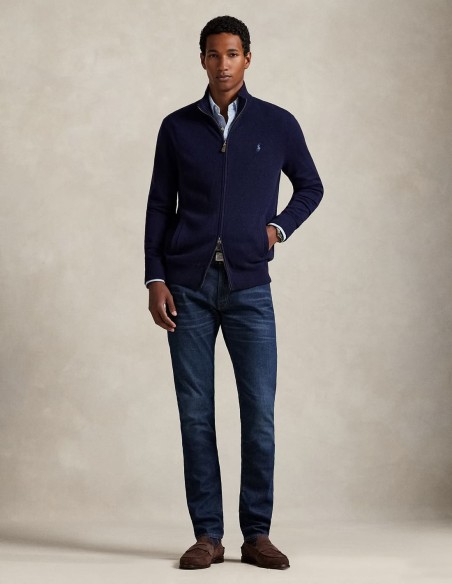 WOOL FULL-ZIP JUMPER