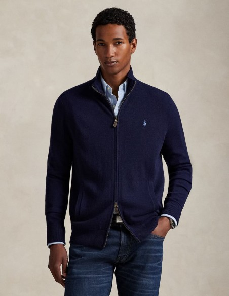WOOL FULL-ZIP JUMPER
