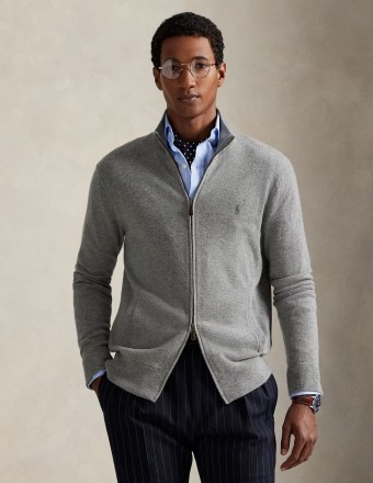 WOOL FULL-ZIP JUMPER