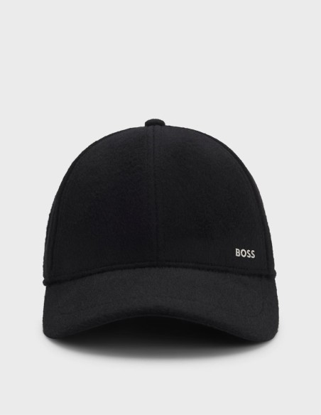 WOOL-SILK CAP WITH TWILL LINING