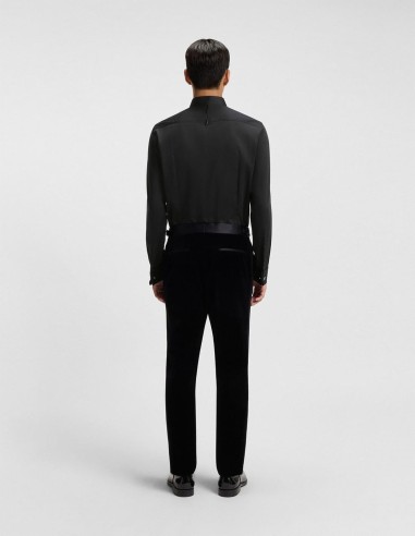 SLIM-FIT SHIRT IN EASY-IRON COTTON SATIN SLIM-FIT SHIRT IN EASY-IRON COTTON SATIN