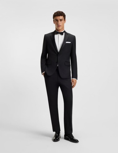 SLIM-FIT SHIRT IN EASY-IRON COTTON SATIN