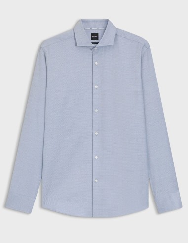 REGULAR FIT SHIRT IN PRINTED COTTON...