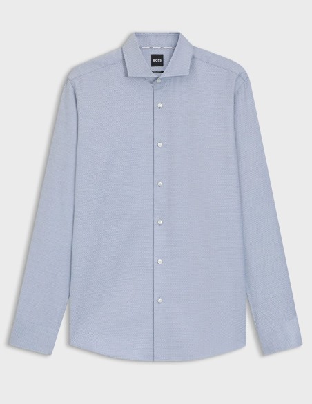 ΠΟΥΚΑΜΙΣΟ IN PRINTED COLOR TWILL REGULAR FIT