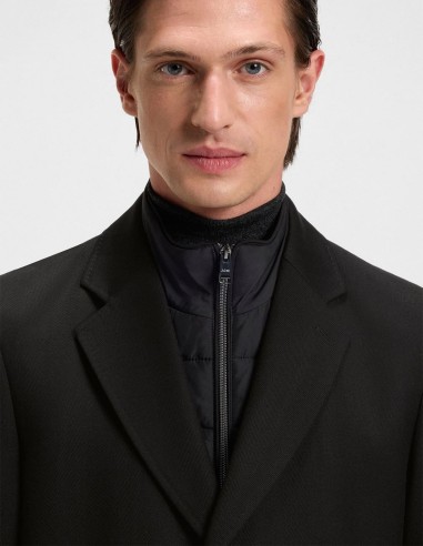 ΠΑΛΤΟ ΜΕ ΑΠΟΣΠΩΜΕΝΗ ΕΠΕΝΔΥΣΗ SLIM FIT