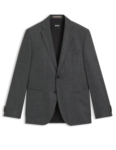 REGULAR FIT BLAZER IN PATTERNED...