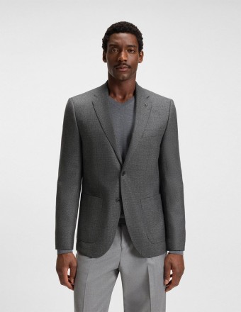 REGULAR FIT BLAZER IN...