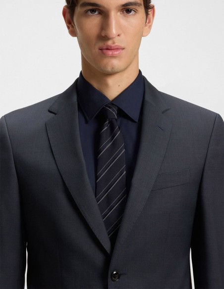 ΚΟΣΤΟΥΜΙ TWO-PIECE SLIM FIT MICRO-PATTERNED