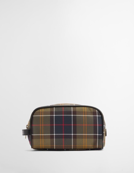 TARTAN HANGING WASHBAG