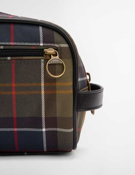 TARTAN HANGING WASHBAG