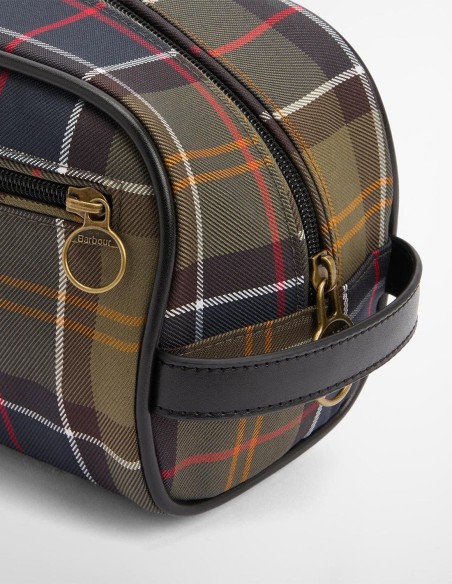 TARTAN HANGING WASHBAG
