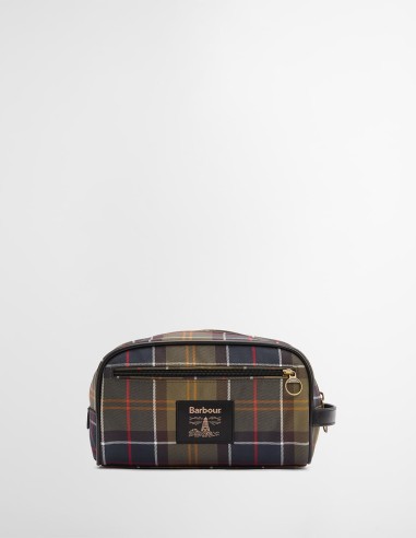 TARTAN HANGING WASHBAG