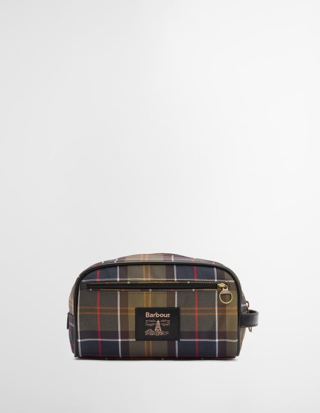TARTAN HANGING WASHBAG