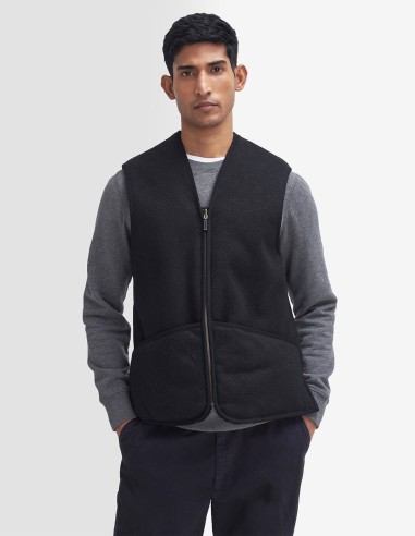 WARM PILE WAISTCOAT/ZIP-IN LINER