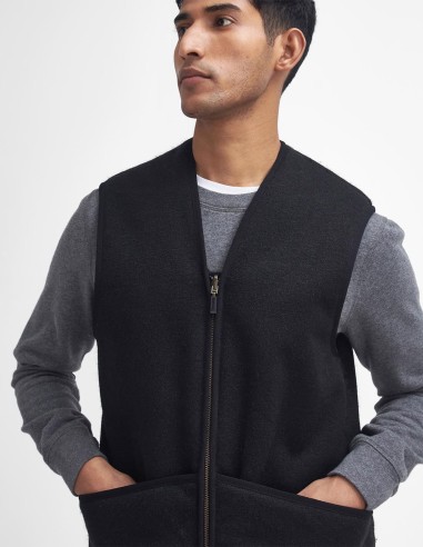 WARM PILE WAISTCOAT/ZIP-IN LINER