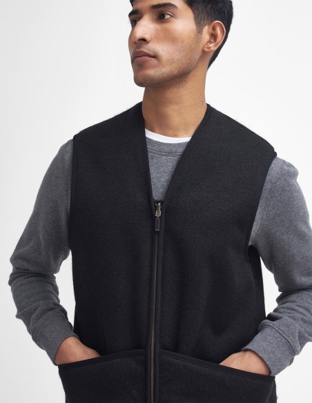 WARM PILE WAISTCOAT/ZIP-IN LINER