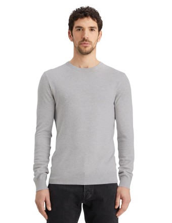 VISCOSE PULLOVER CREWNECK
