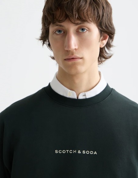 ESSENTIALS LOGO FRONT CHEST SWEATSHIRT