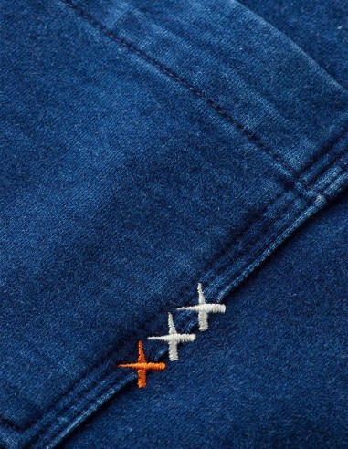 ΠΟΥΚΑΜΙΣΟ CHIC INDIGO JERSEY