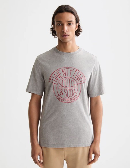 DENIM ARTWORK T-SHIRT