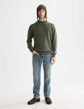 ESSENTIALS MOCKNECK PULLOVER 2
