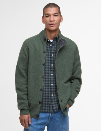 PATCH SWEATER CARDIGAN